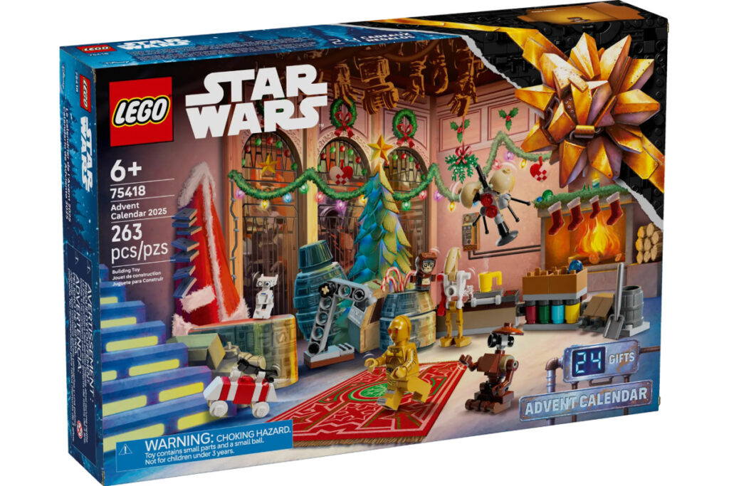 LEGO kalendarz adwentowy 2025 Star Wars