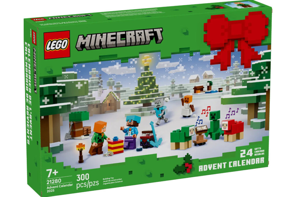 LEGO kalendarz adwentowy 2025 Minecraft